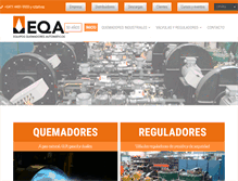 Tablet Screenshot of eqa.com.ar
